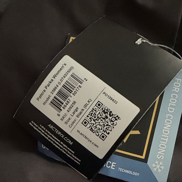 Arcteryx PATERA parka women’s size L - Picture 11 of 15
